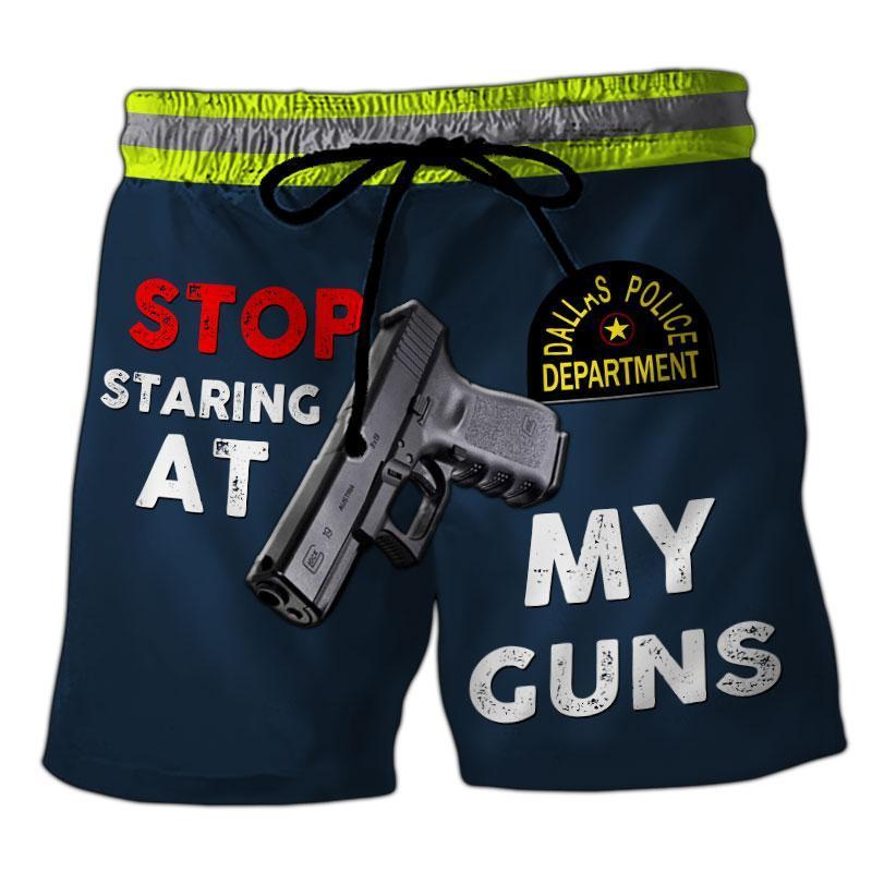 Dallas Police Department 3D Short Pant Full Printing