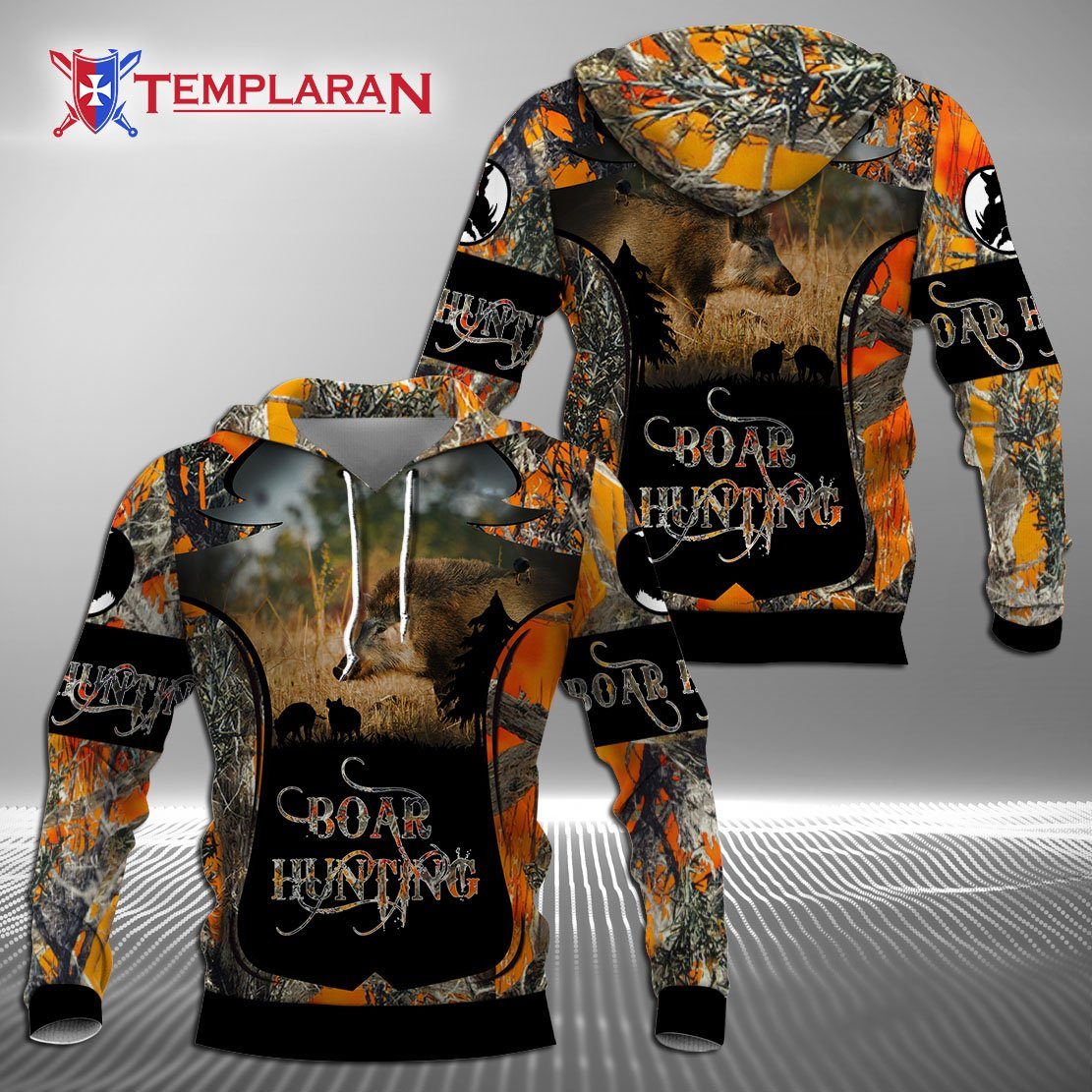 Boar Hunting Limited Edition 3D Full Printing