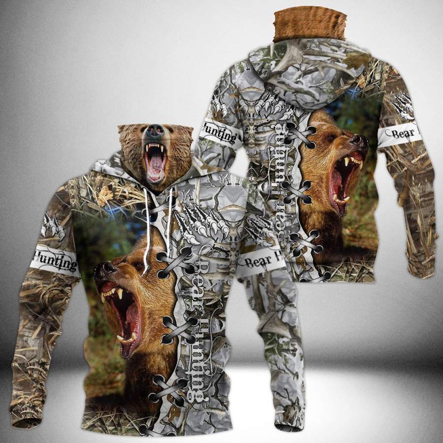 Bear Hunting Hoodie Mask Ltd