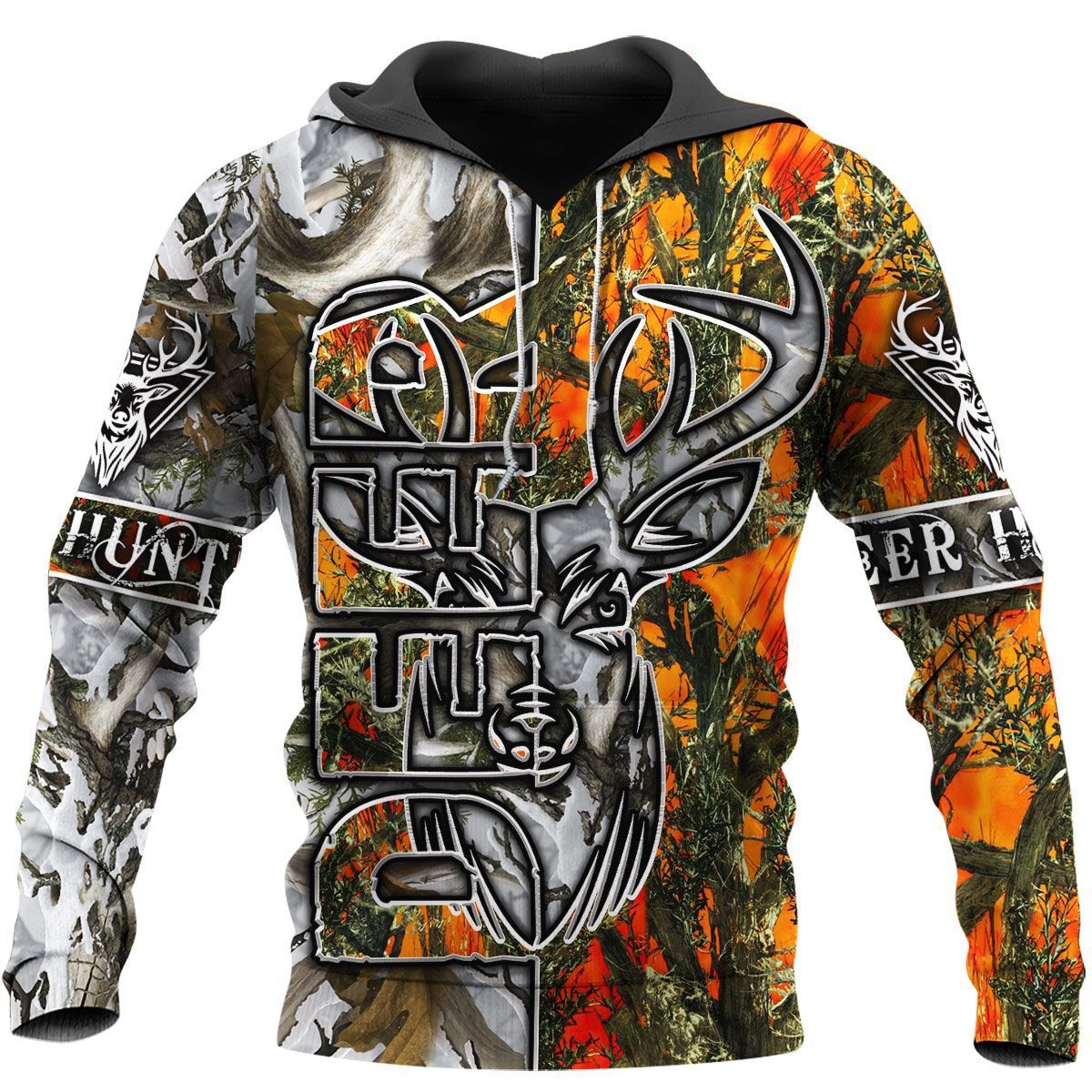 Deer Camo Hunting Hoodie QA030805