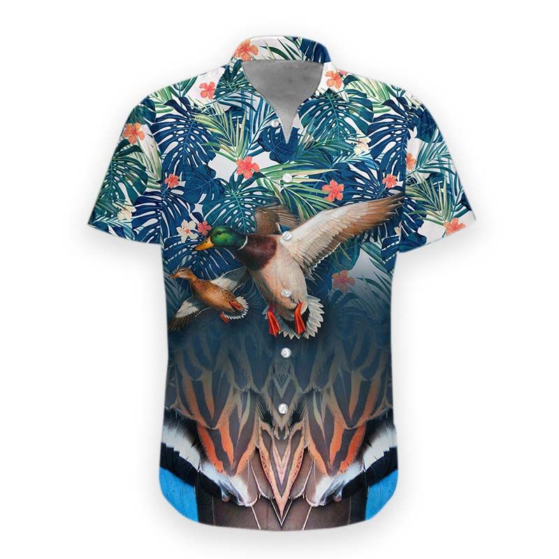 Felacia [Hawaii Shirt] Duck Hunting -zx4087