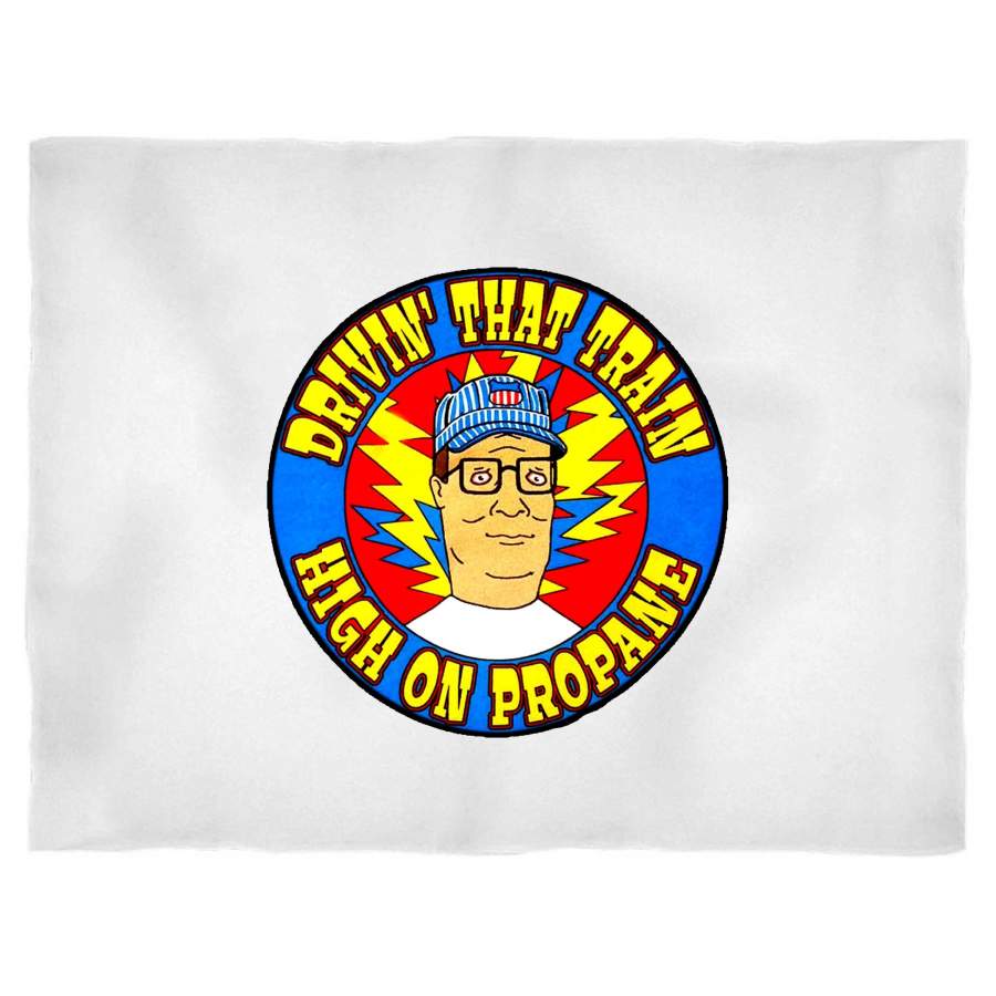 New Hank Hill High On Propane Casey Jones Grateful Dead Jerry Garcia Inspired Shakedown Furthur Phil Lesh lsd 420 Blanket