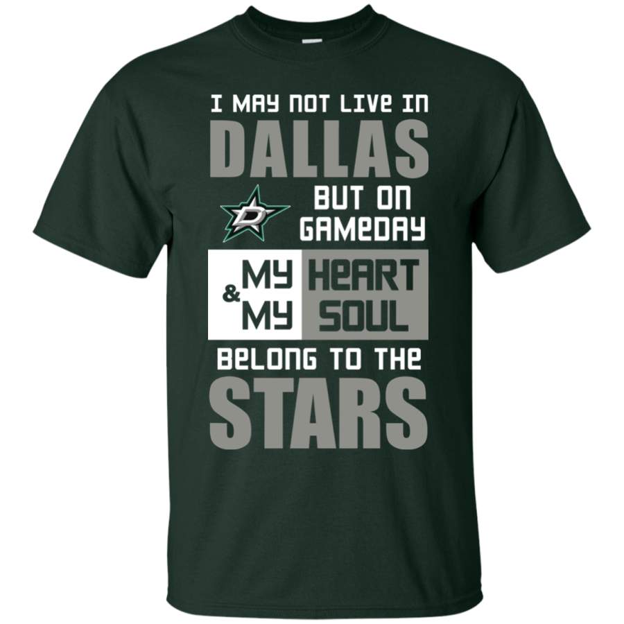 My Heart And My Soul Belong To The Dallas Stars T Shirts