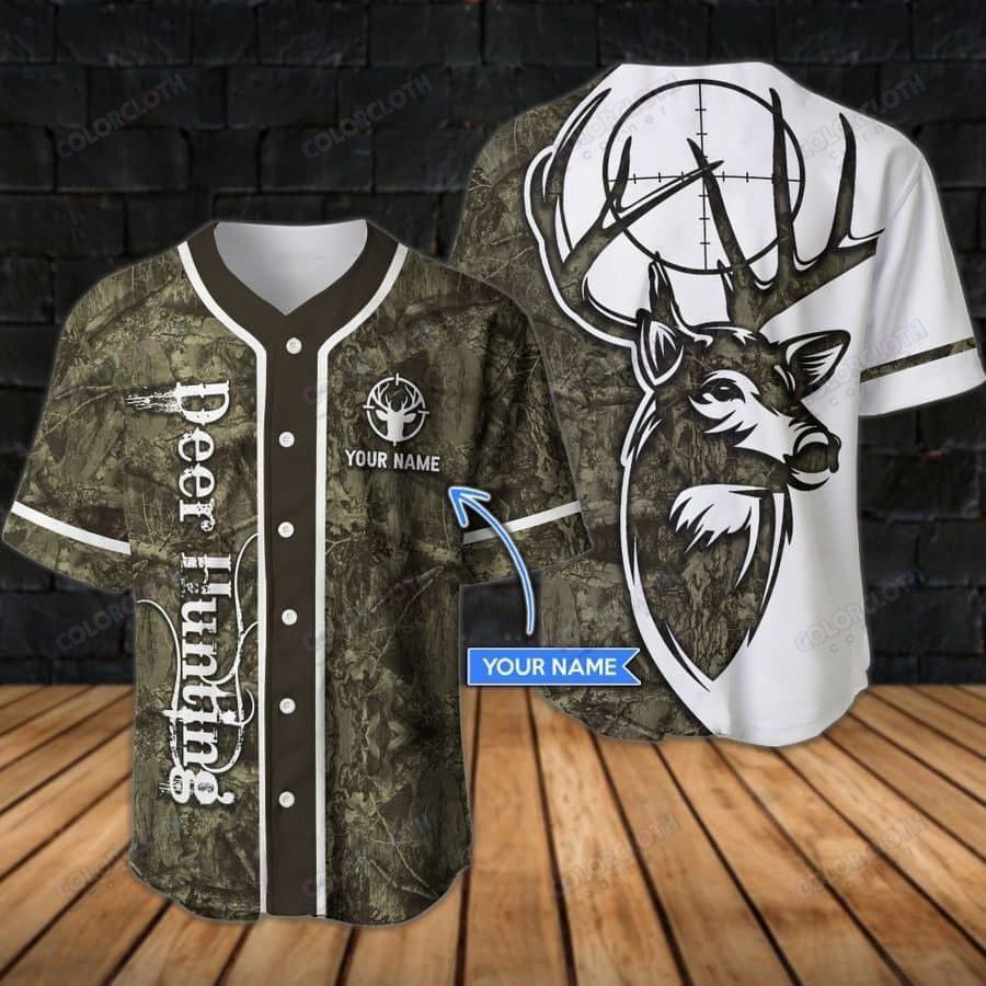 Hunting Deer Personalized Baseball Shirt Hl09704