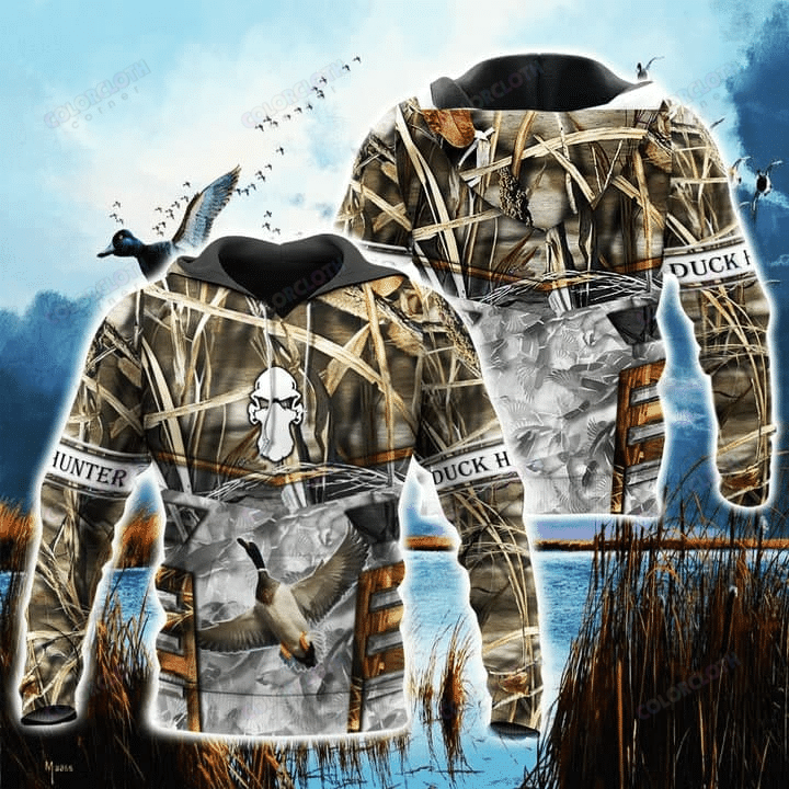 Beautiful Duck Hunting 3D Hoodie TV358813