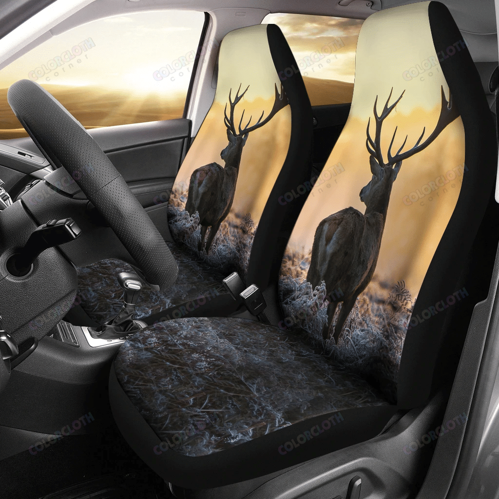 Deer Hunting At Sunrise Car Seat Covers TV232835