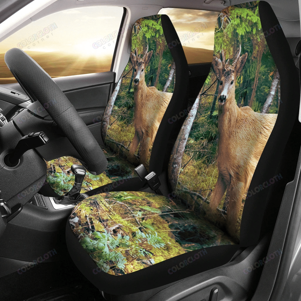 Hunting In Tropical Forest Car Seat Covers TV232836