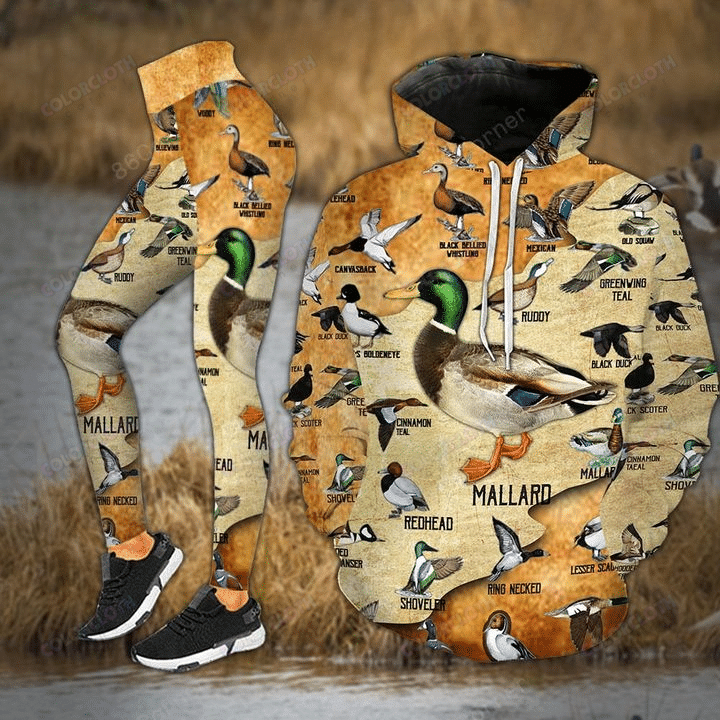 Duck Hunting Species Legging And Hoodie Set TV232767