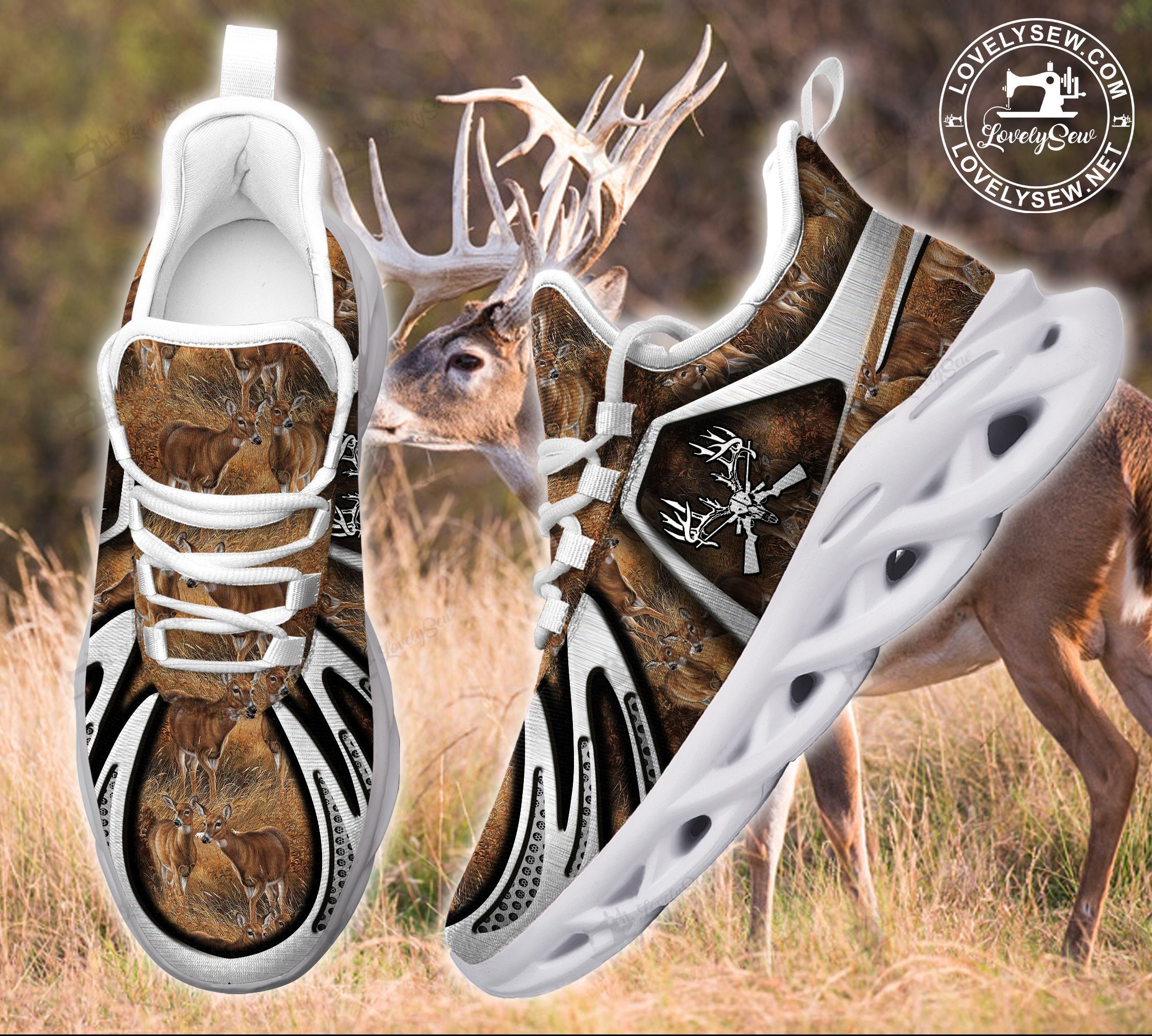 Deer Hunting Silver Max Soul Shoes Bis21100805