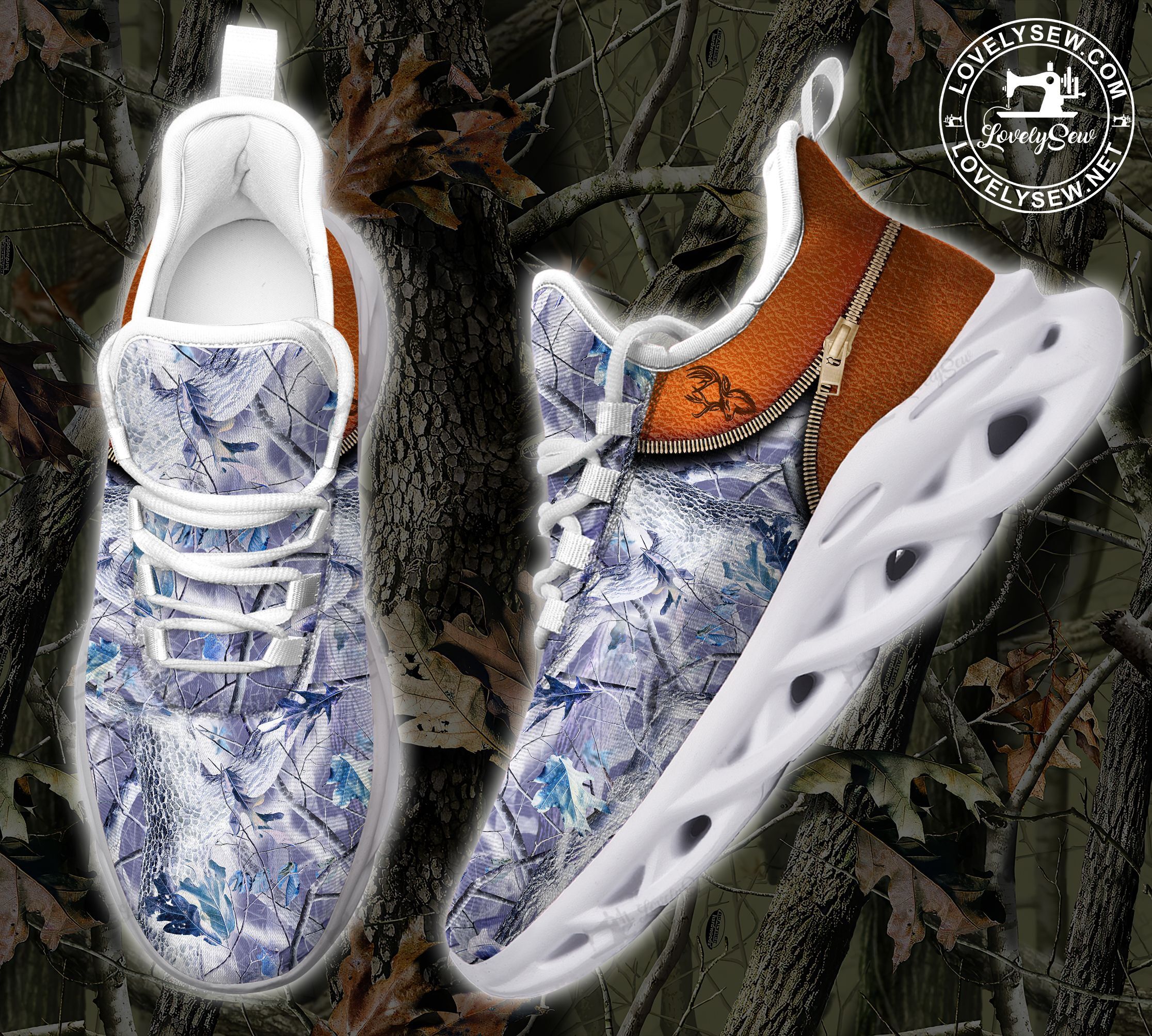 Deer Hunting Purple Max Soul Shoes Bis21100905