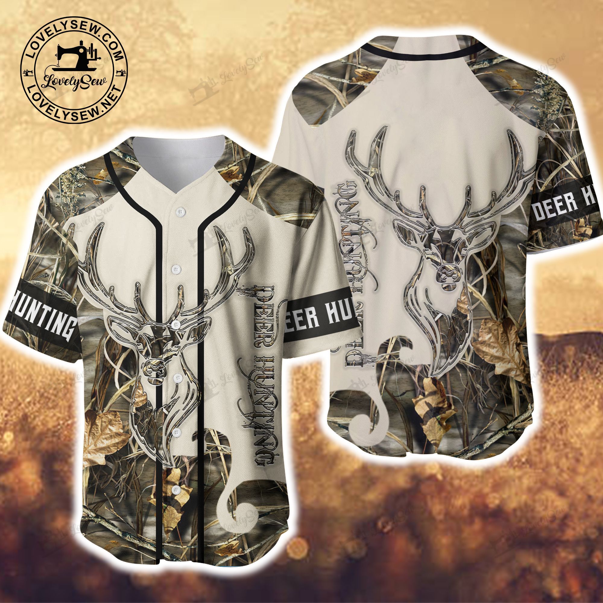 Deer Hunting Baseball Shirt Lit21070902