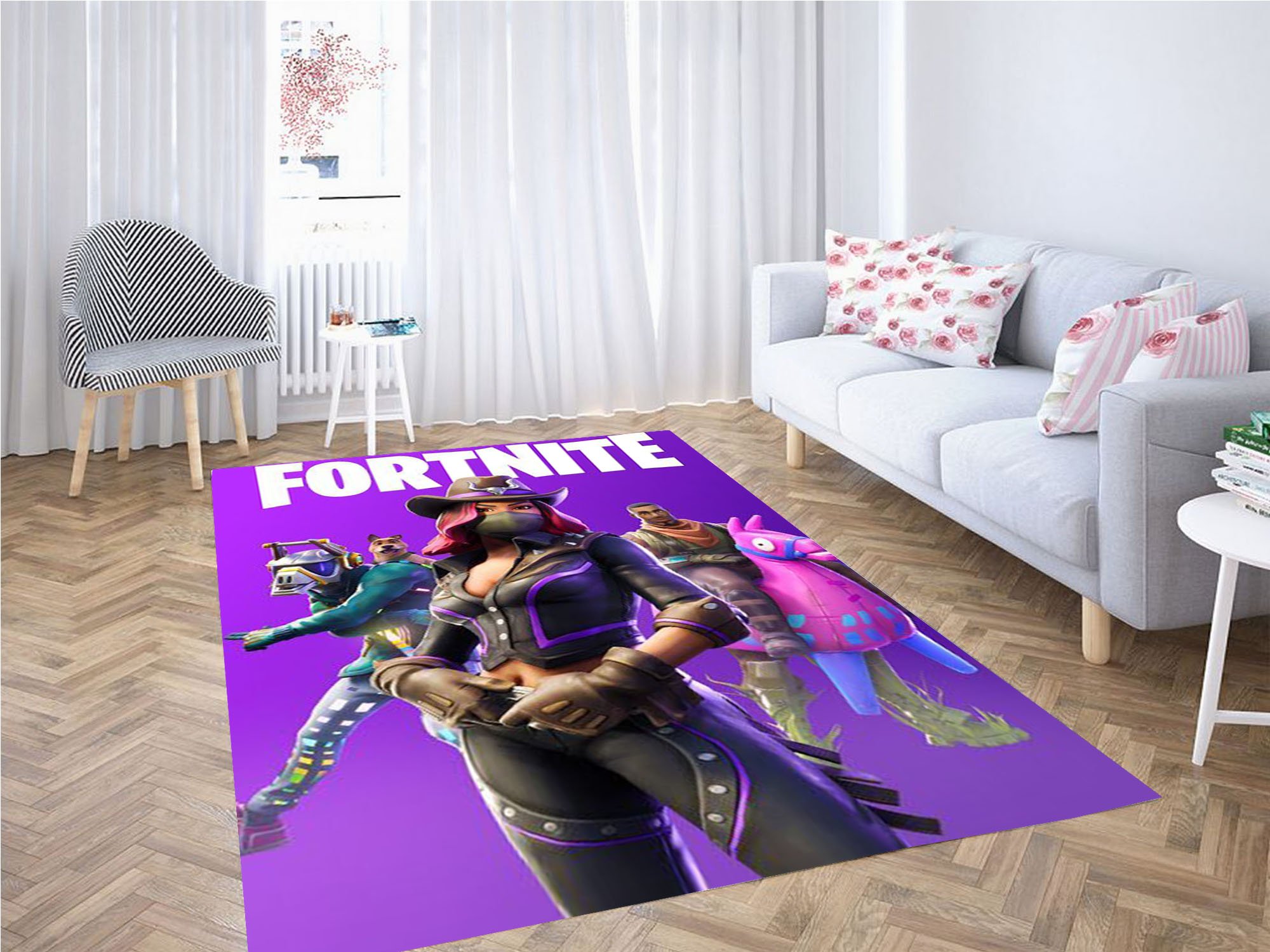 Fortnite Season 6 Battle Pass carpet rugs