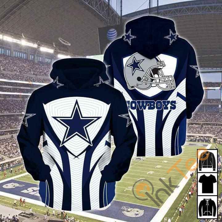 Dallas Cowboys For Cowboys Fan 3D Pullover Hoodie, Bomber Jacket, Sweatshirt, T-Shirt