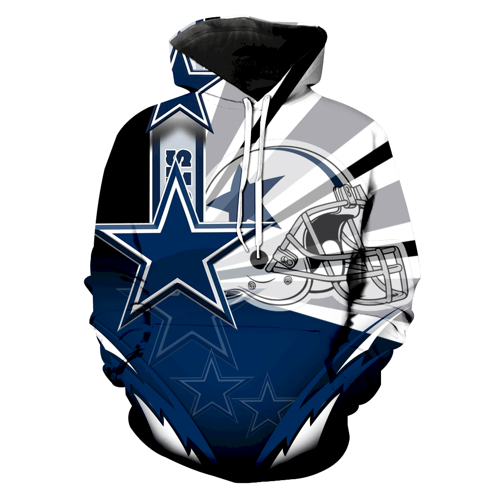 Dallas Cowboys Over Print 1112 3D Pullover Hoodie, Bomber Jacket, Sweatshirt, T-Shirt