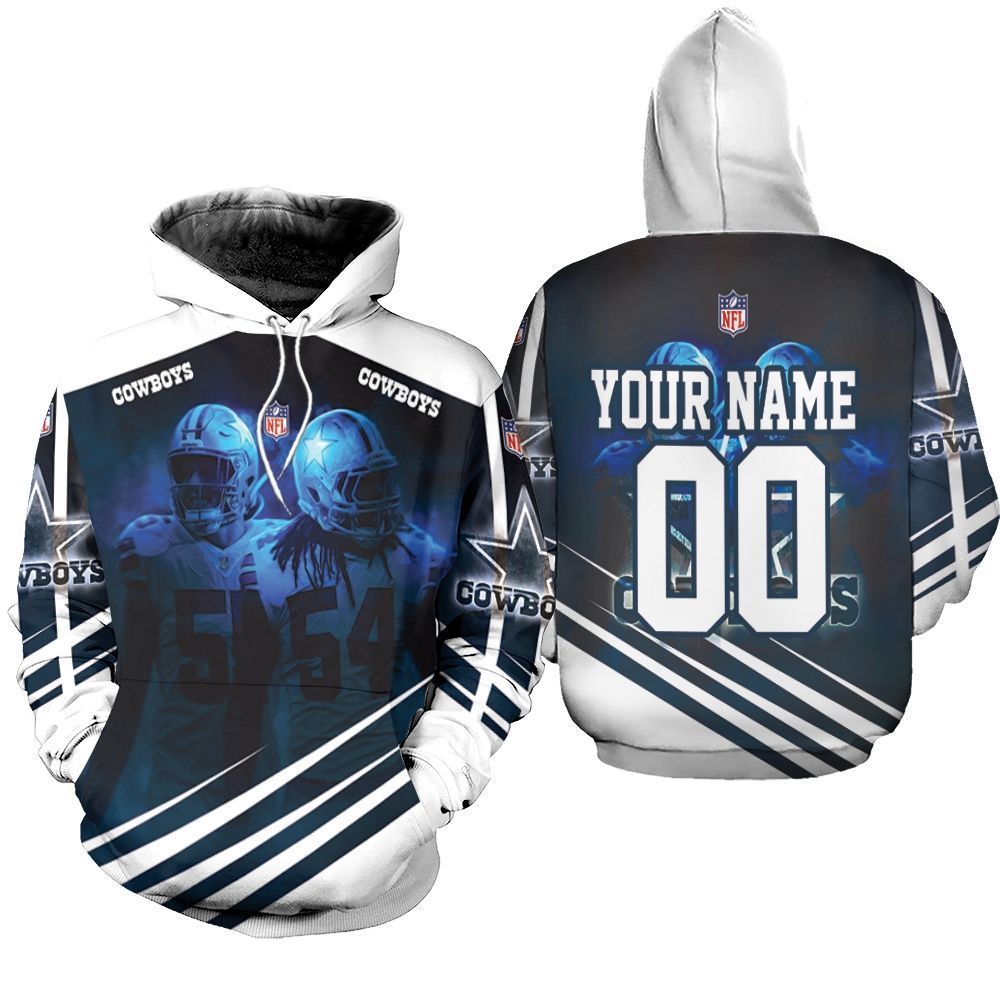 Leighton Vander Esch & Jaylon Smith Dallas Cowboys Personalized 3d Unisex Hoodie