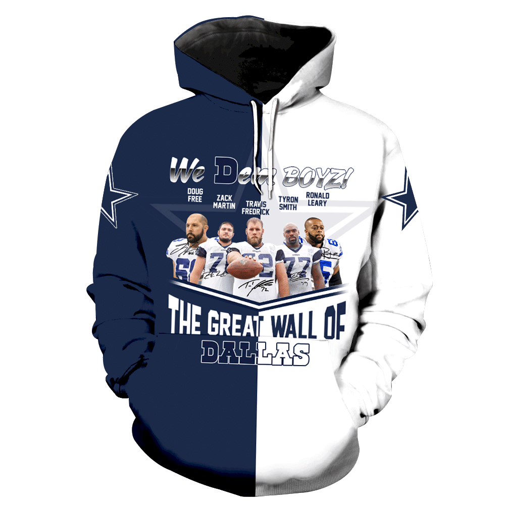 Dallas Cowboys 1200 3D Pullover Hoodie, Bomber Jacket, Sweatshirt, T-Shirt