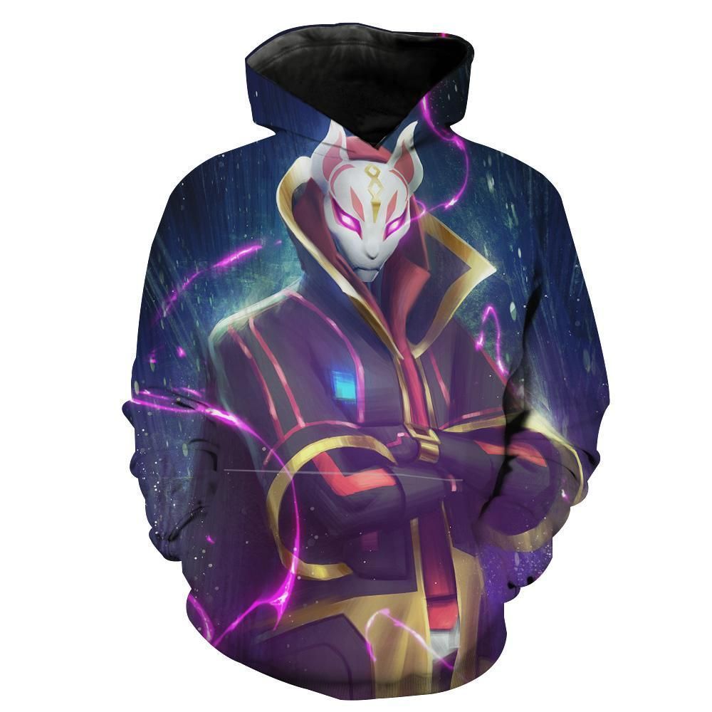 Drift Fortnite Skin Fortnite 3D Pullover Hoodie, Bomber Jacket, Sweatshirt, T-Shirt