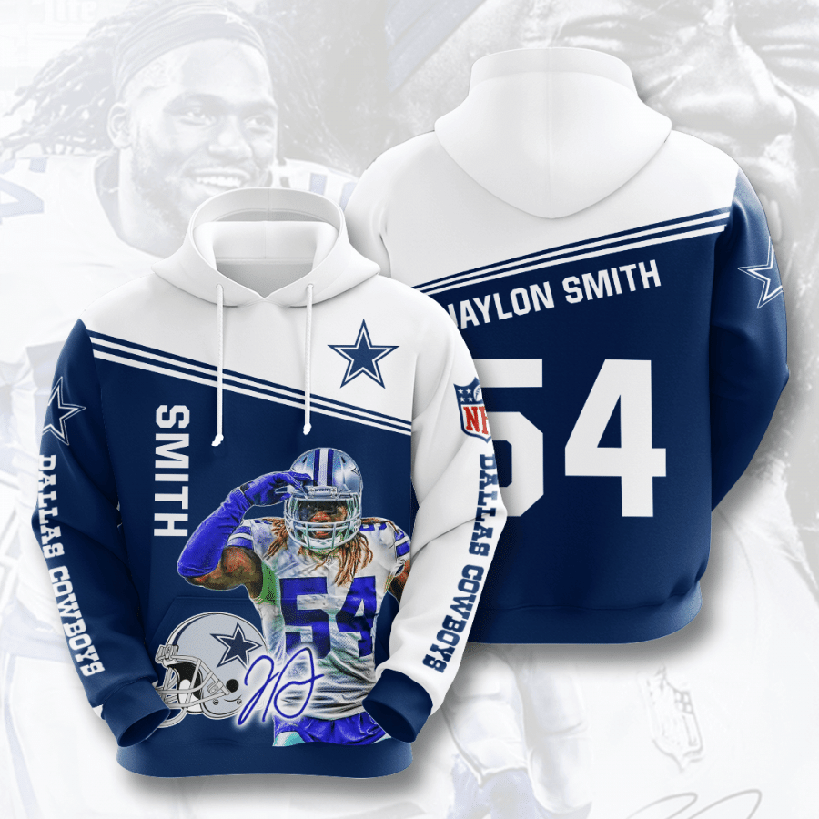 Jaylon Smith Dallas Cowboys Dallas Cowboys 3D Pullover Hoodie, Bomber Jacket, Sweatshirt, T-Shirt