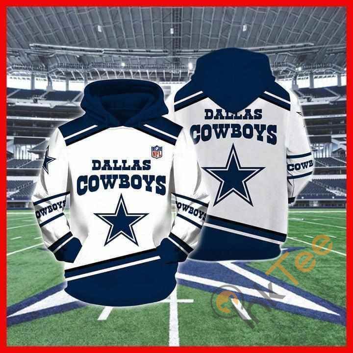 Dallas Cowboys Nlf Lover 3D Pullover Hoodie, Bomber Jacket, Sweatshirt, T-Shirt