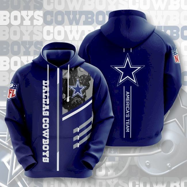 Dallas Cowboys Football Pullover For Football Fan 3D Pullover Hoodie, Bomber Jacket, Sweatshirt, T-Shirt