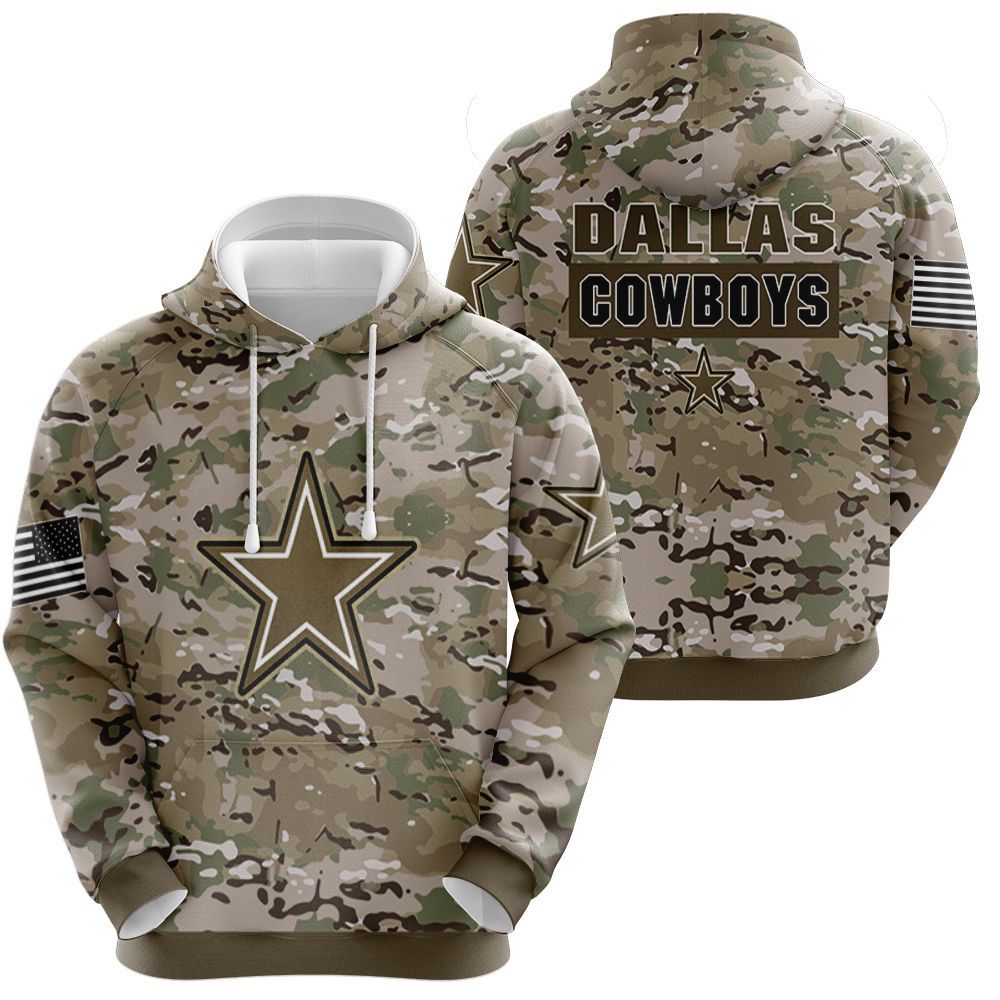 Dallas Cowboys Camouflage Pattern 3D All Over print Hoodie, T-shirt, Sweater, Jacket Jersey Hoodie