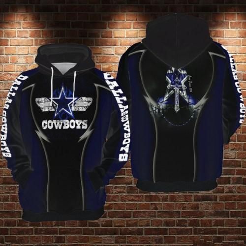 Dallas Cowboys?Football Fans 3D Zip Up Hoodie Unisex, Jacket, Sweatshirt, T-Shirt