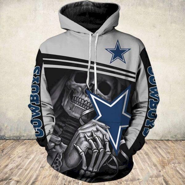 Dallas Cowboys S1598 3D Pullover Hoodie, Bomber Jacket, Sweatshirt, T-Shirt