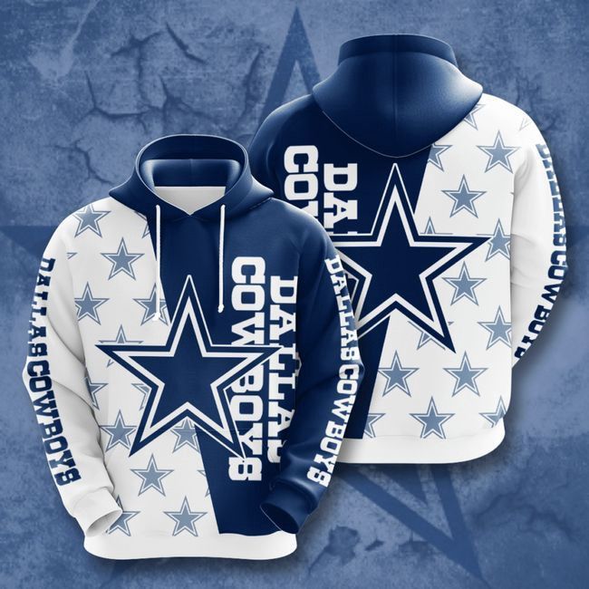 Dallas Cowboys Football Pocket Pullover Sweater 3D Pullover Hoodie, Bomber Jacket, Sweatshirt, T-Shirt