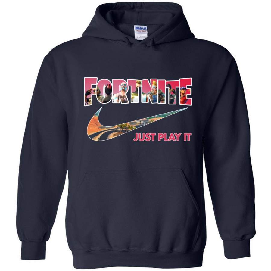 Fortnite Just Play It Hoodie Sweatshirt