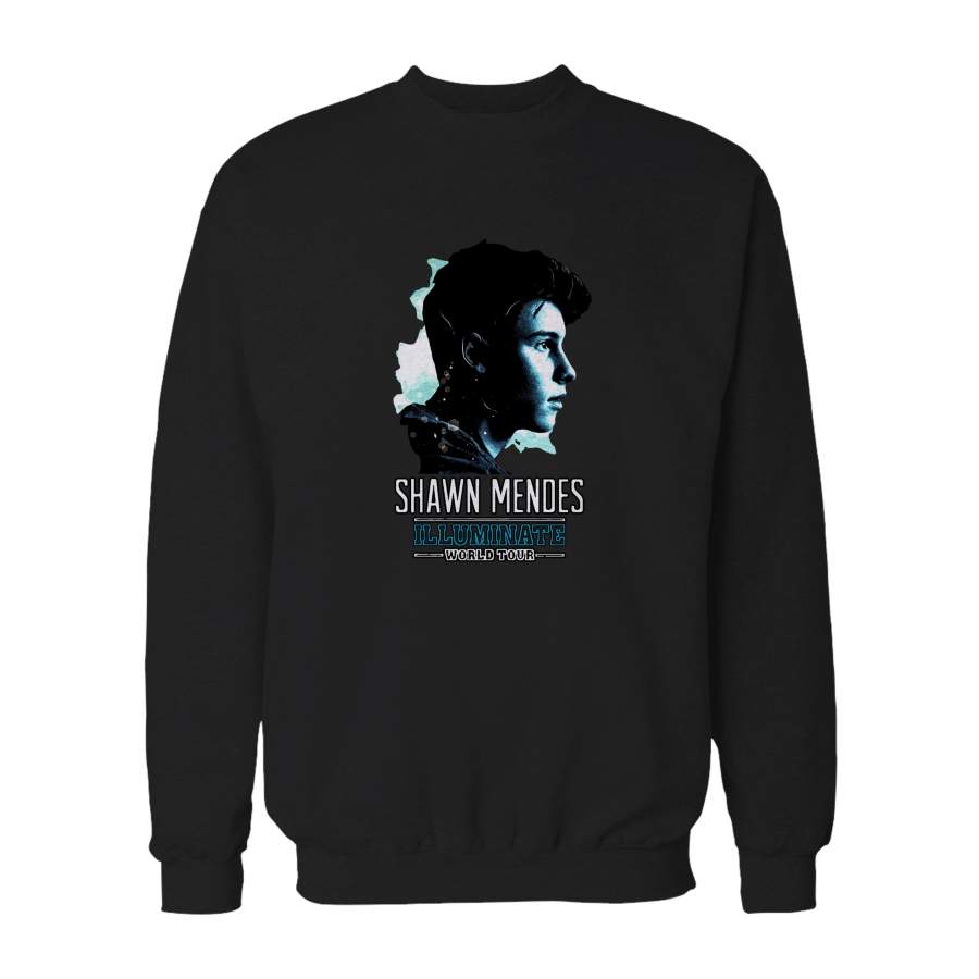 Shawn Mendes98 New 2017 Illuminate Tour Army Stitches Cameron Dallas Teen Nash Grier Sweatshirt