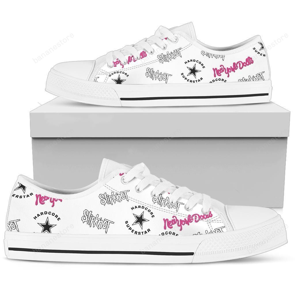 Music Band Shoes Slipknot Hardcore Superstar Low Top Sneakers Vm0012