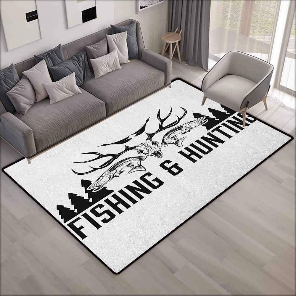 Fishing And Hunting PR Rug CAMLIDW