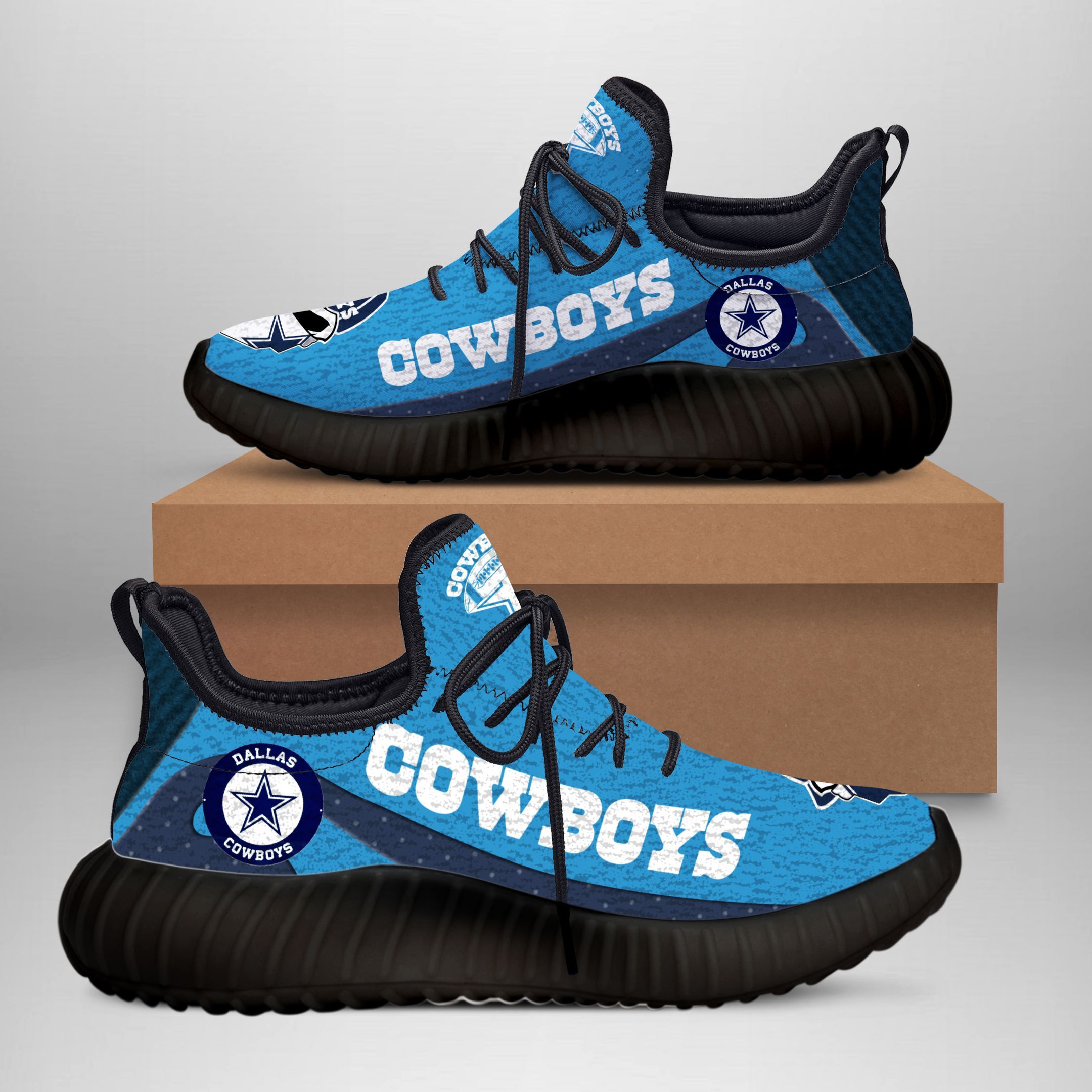 Dallas Cowboys Yz Boost Ver 2 (Blue)