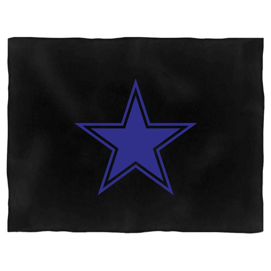 Dallas Cowboys Svg Football Logo Blanket