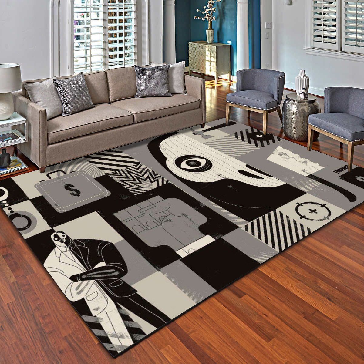 Fortnite Henchman Area Rug, Living Room Carpet