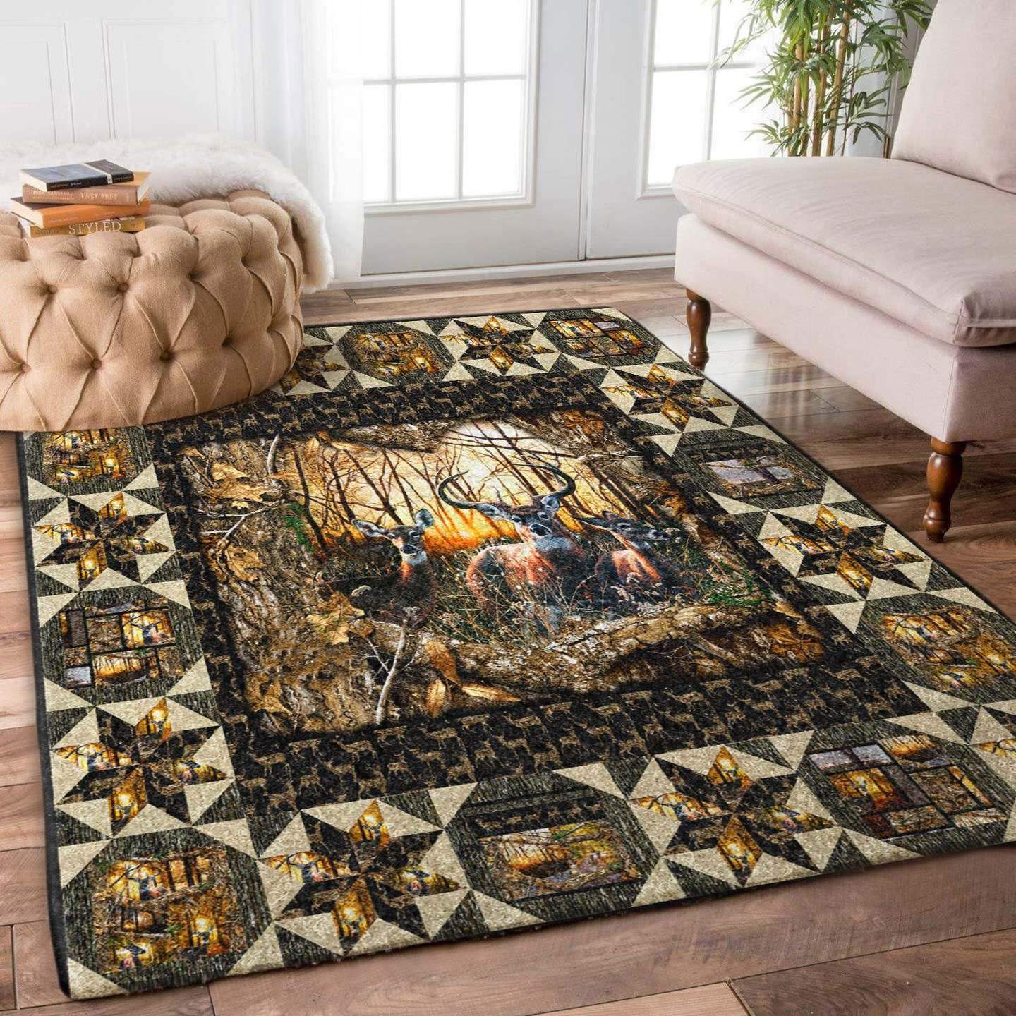 Hunting Deer Rug RCDD81F14648