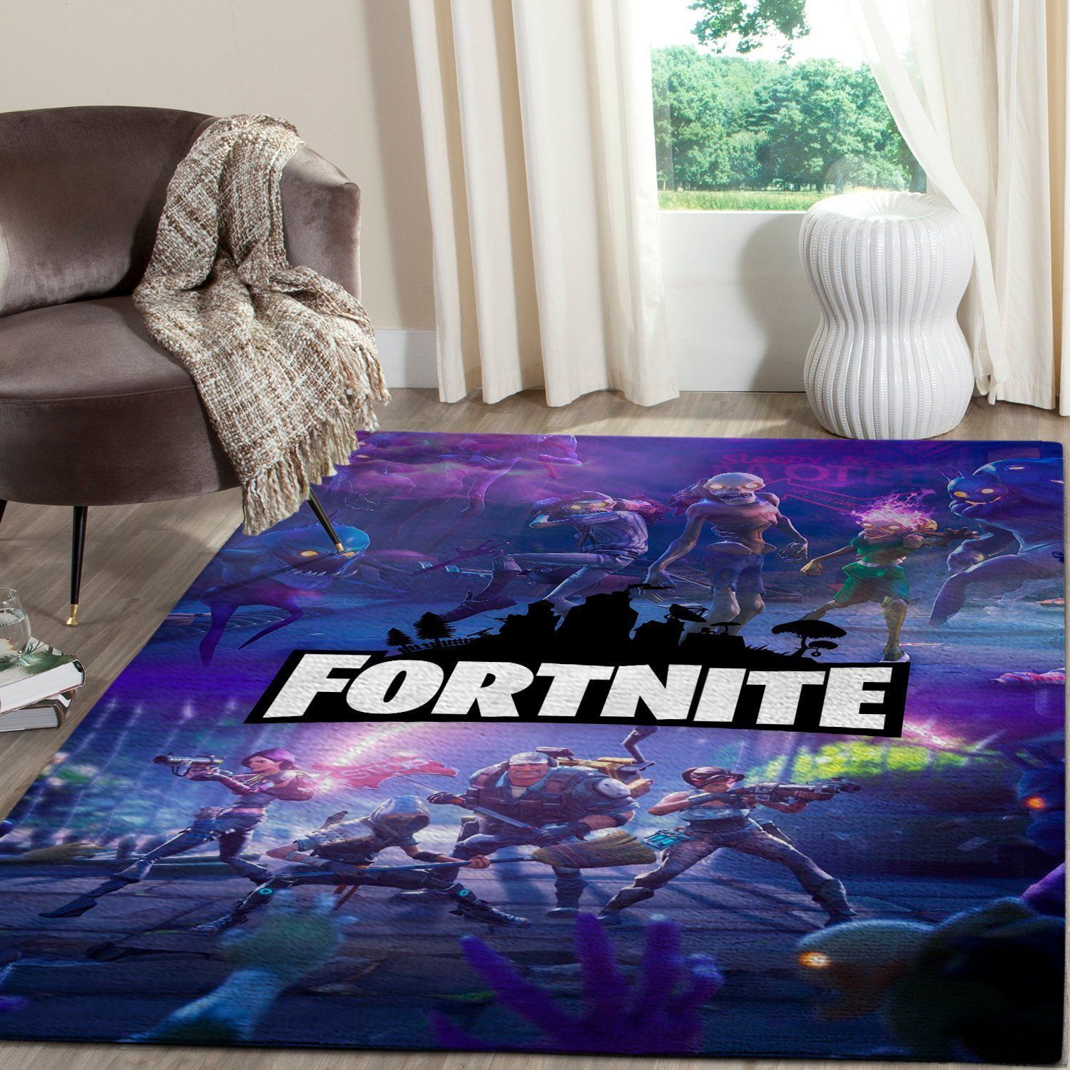 Fortnite Area Rug Video Game GFD 19122111