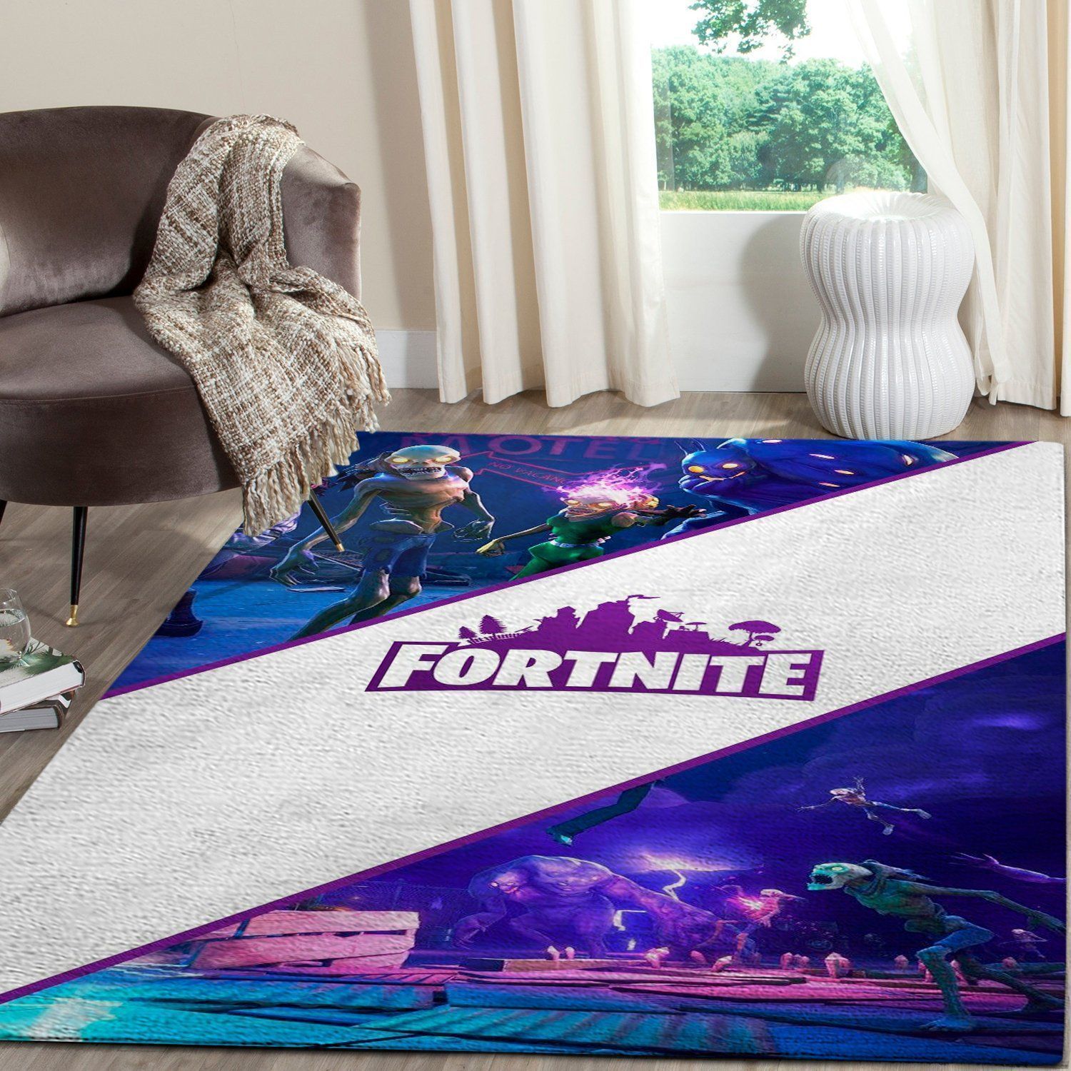 Fortnite Area Rug Video Game GFD 19122115