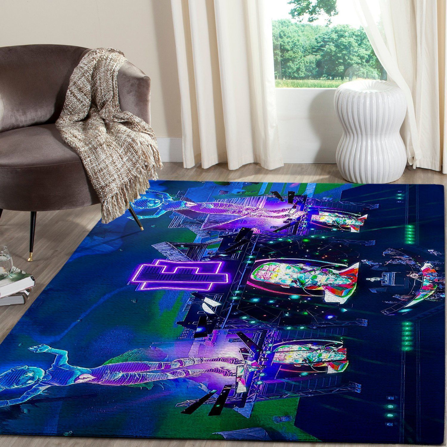 Fortnite Area Rug Video Game GFD 1912216