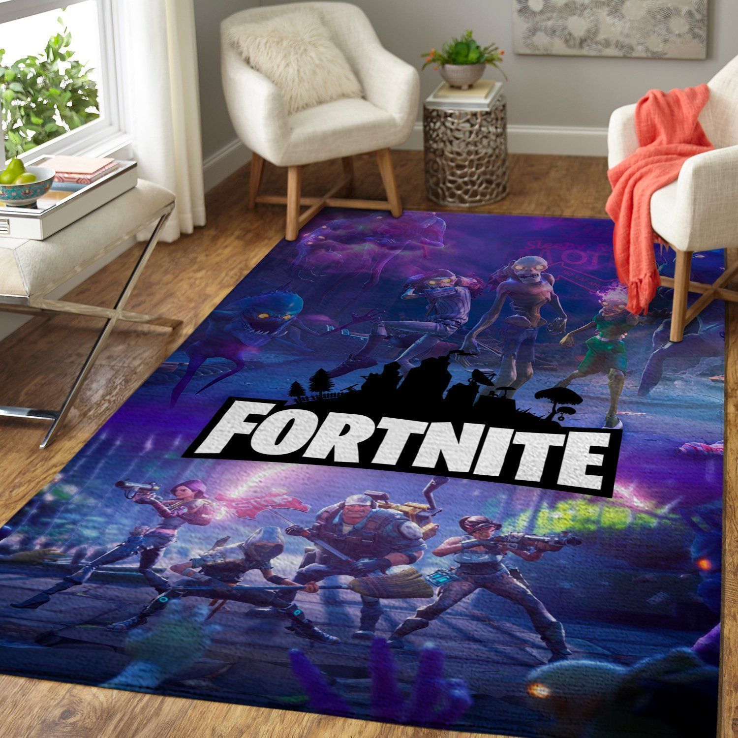 Fortnite Area Rug Video Game GFD F251014