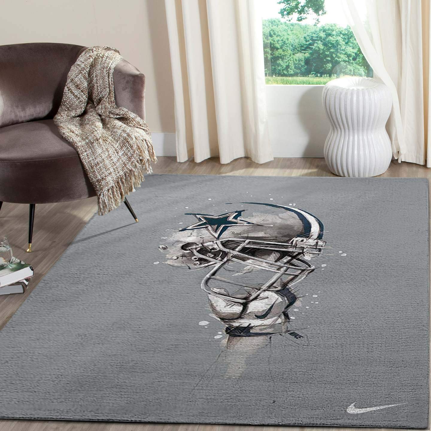 Dallas Cowboys Area Rug DLB2606 Football Area Rug Floor Decor