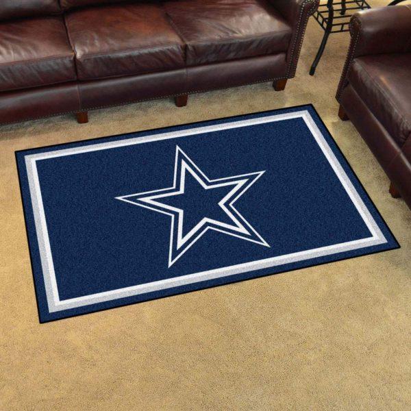 Dallas Cowboys Home Decor Rectangle Area Rug