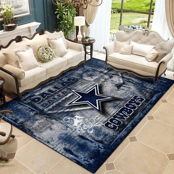 Dallas Cowboys Area Rug Christmas Rug B100809 Floor Decor