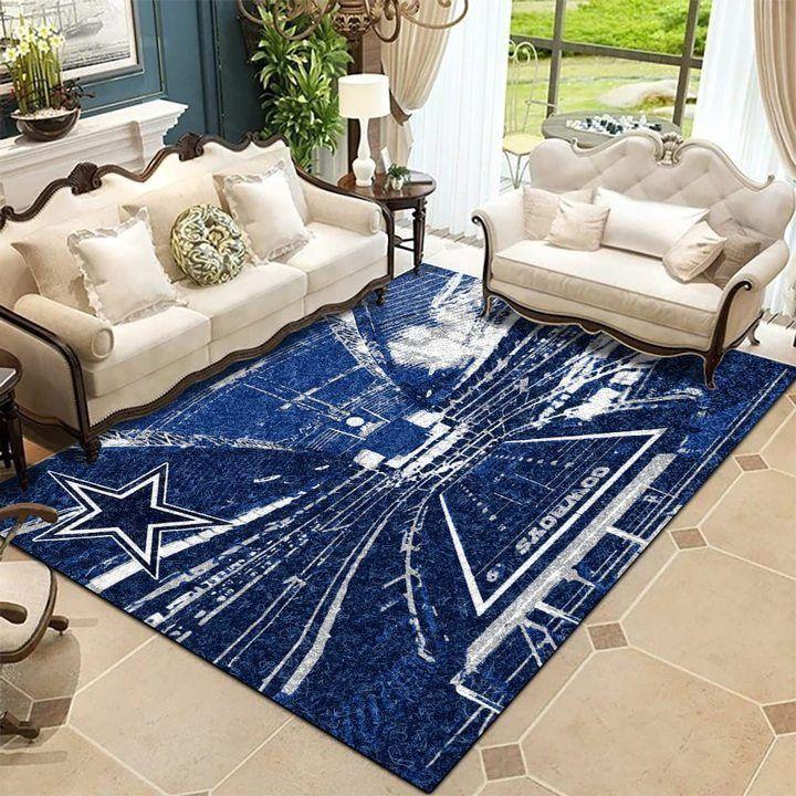 Dallas Cowboys Area Rug Christmas Rug B100810 Floor Decor