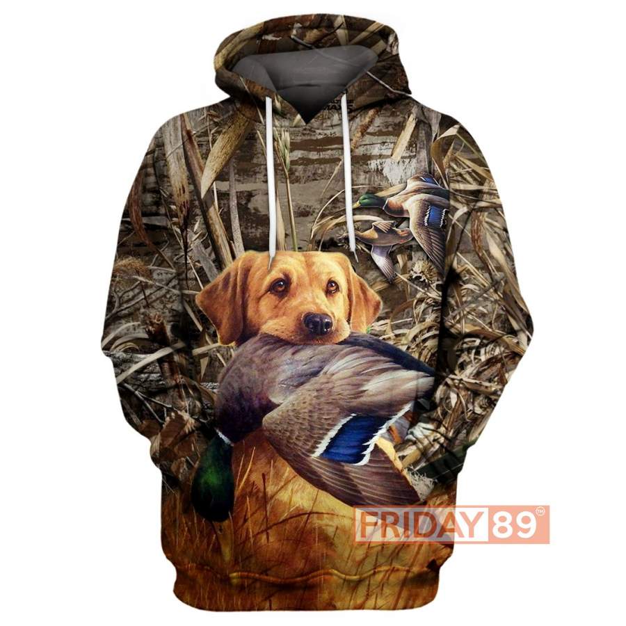 Beauty Hunting Dog 3D Print Hoodie T-shirt Tank Sweater