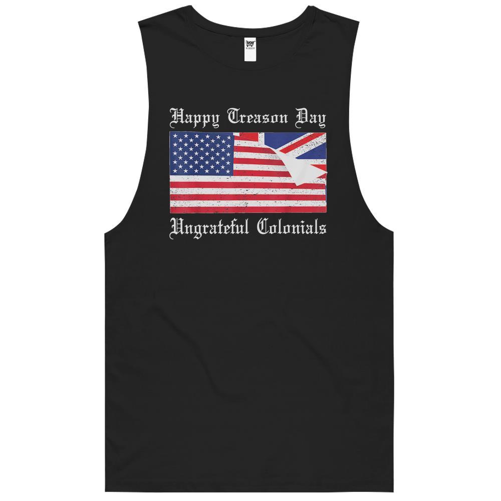 4Th July Shirts, Fourth Of July Tank Top, 4Th Of July Tank Top, Happy Treason Day Ungrateful Colonials T-Shirt 4Th Of July Tank Top