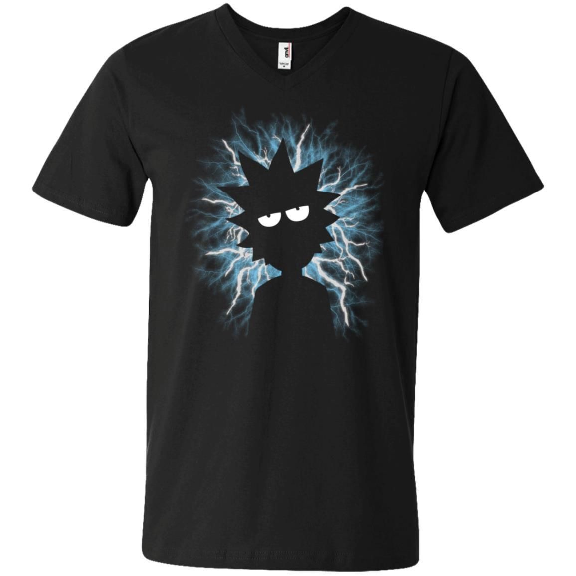 Rick And Morty Mad Scientist Men V-Neck T-Shirt