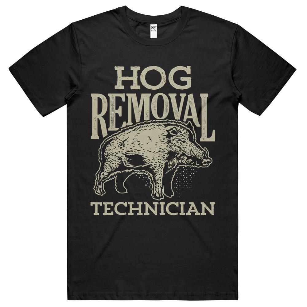 Hog Removal Technician Boar Hunting Vintage Pig Gift T Shirts