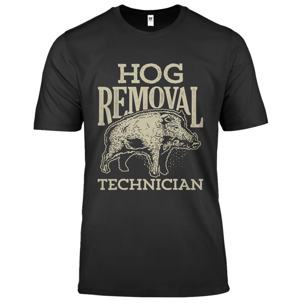 Hog Removal Technician Boar Hunting Vintage Pig Gift Premium T Shirts