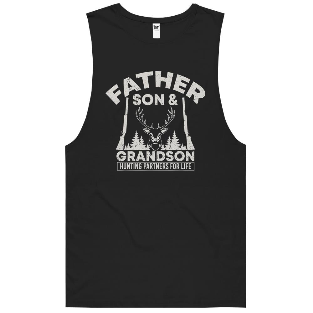 Father, Son & Grandson – Hunting Partners For Life Tank Top